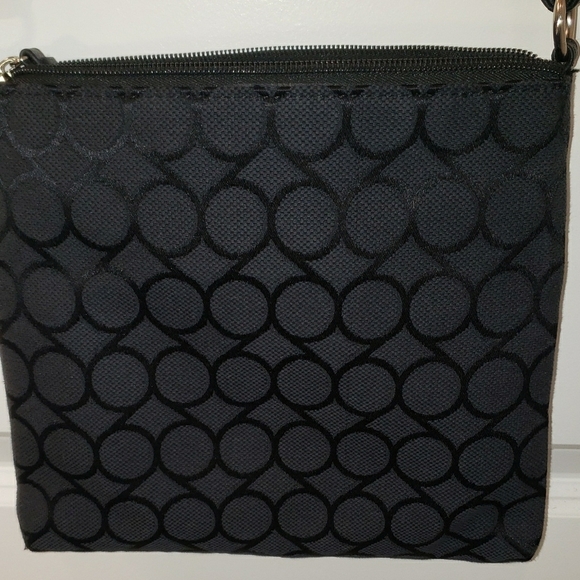 Nine West Black Crossbody Bag with Silver Clasp - Picture 5 of 5